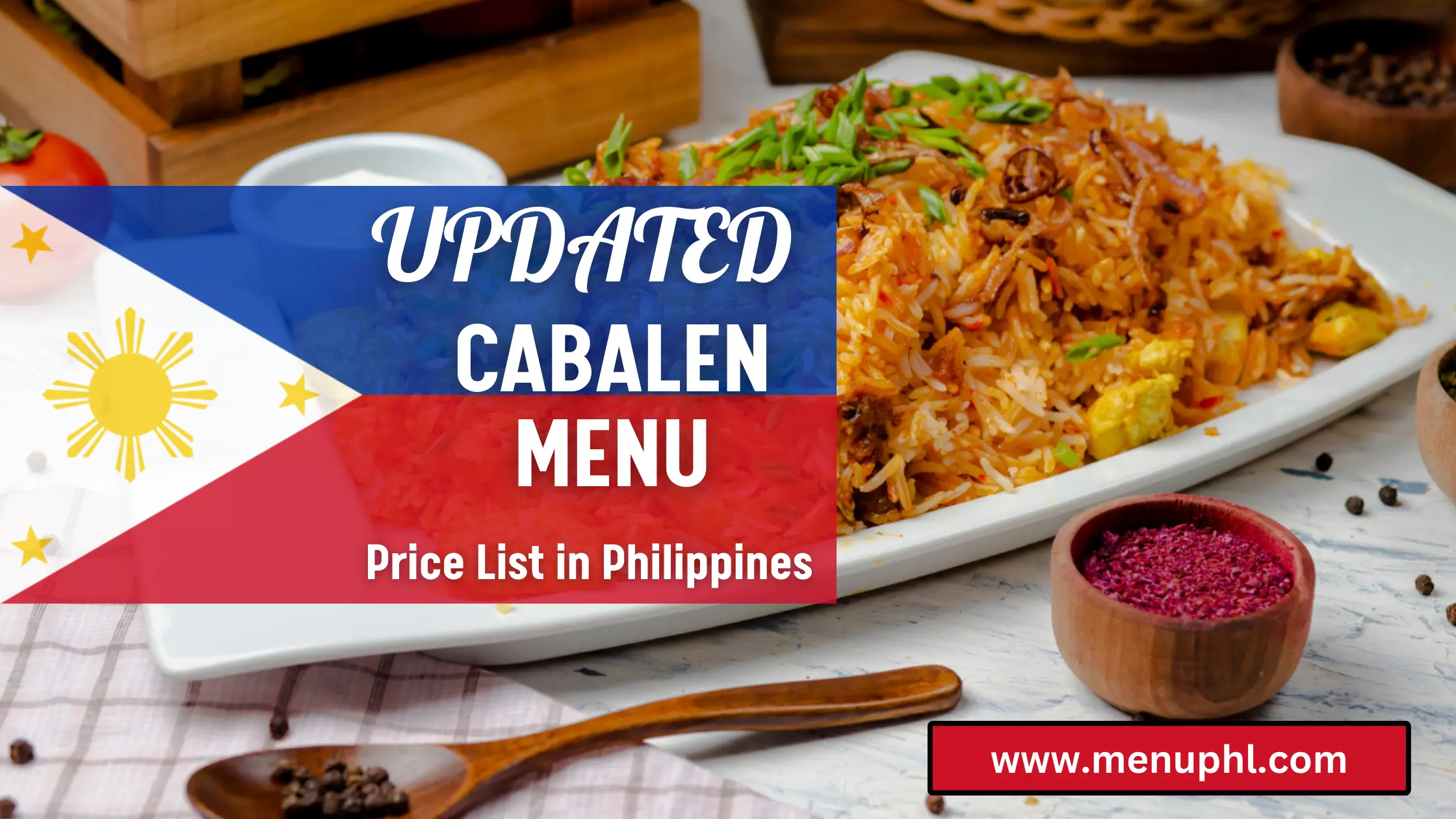 Cabalen Menu Philippines Updated Prices