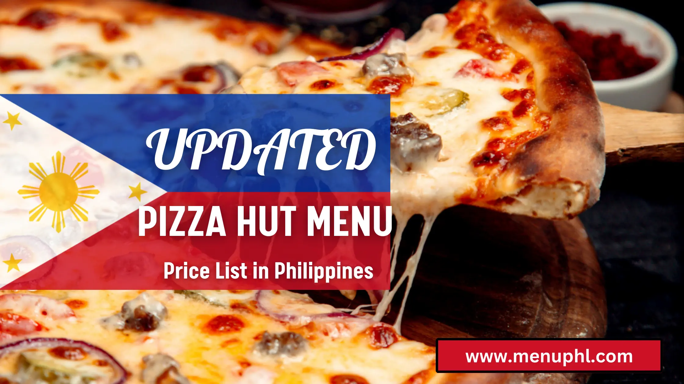 pizza hut menu price list