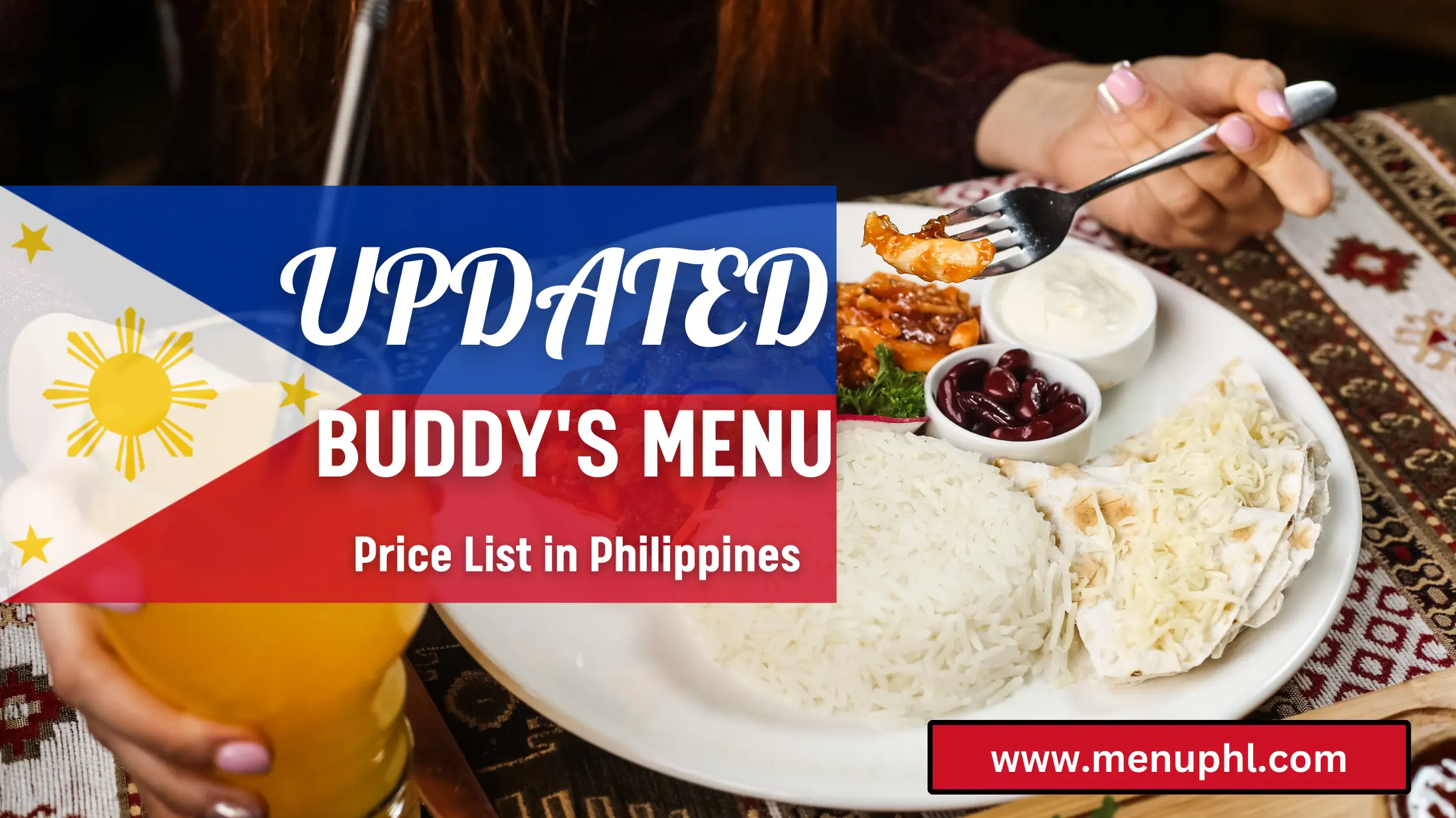 BUDDY'S MENU PHILIPPINES AND UPDATED PRICES 2024