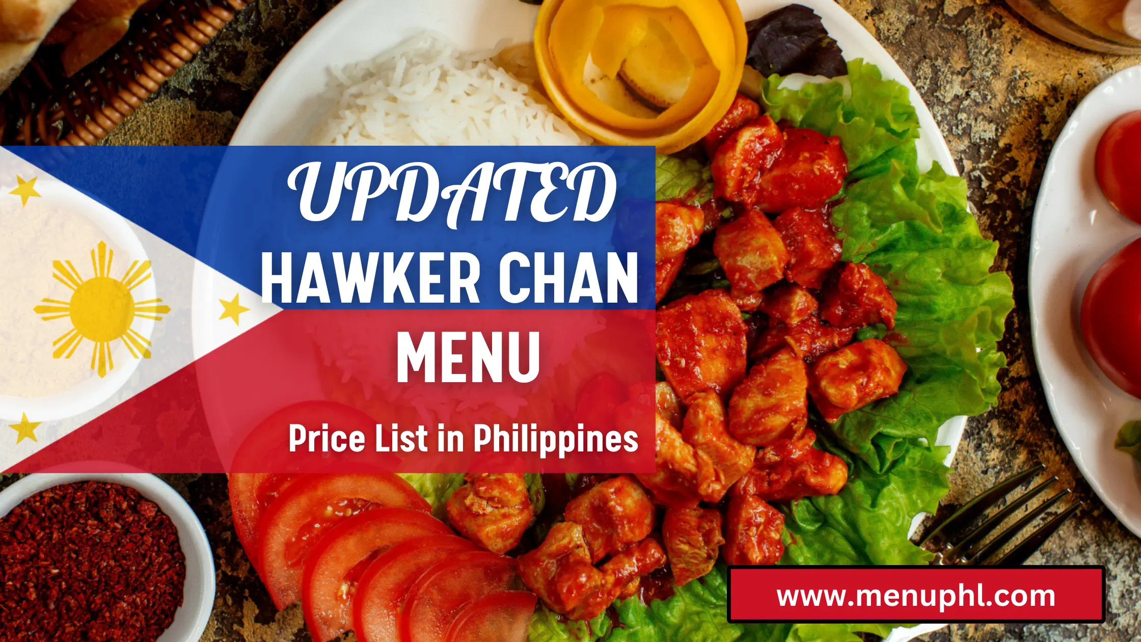 HAWKER CHAN MENU PHILIPPINES