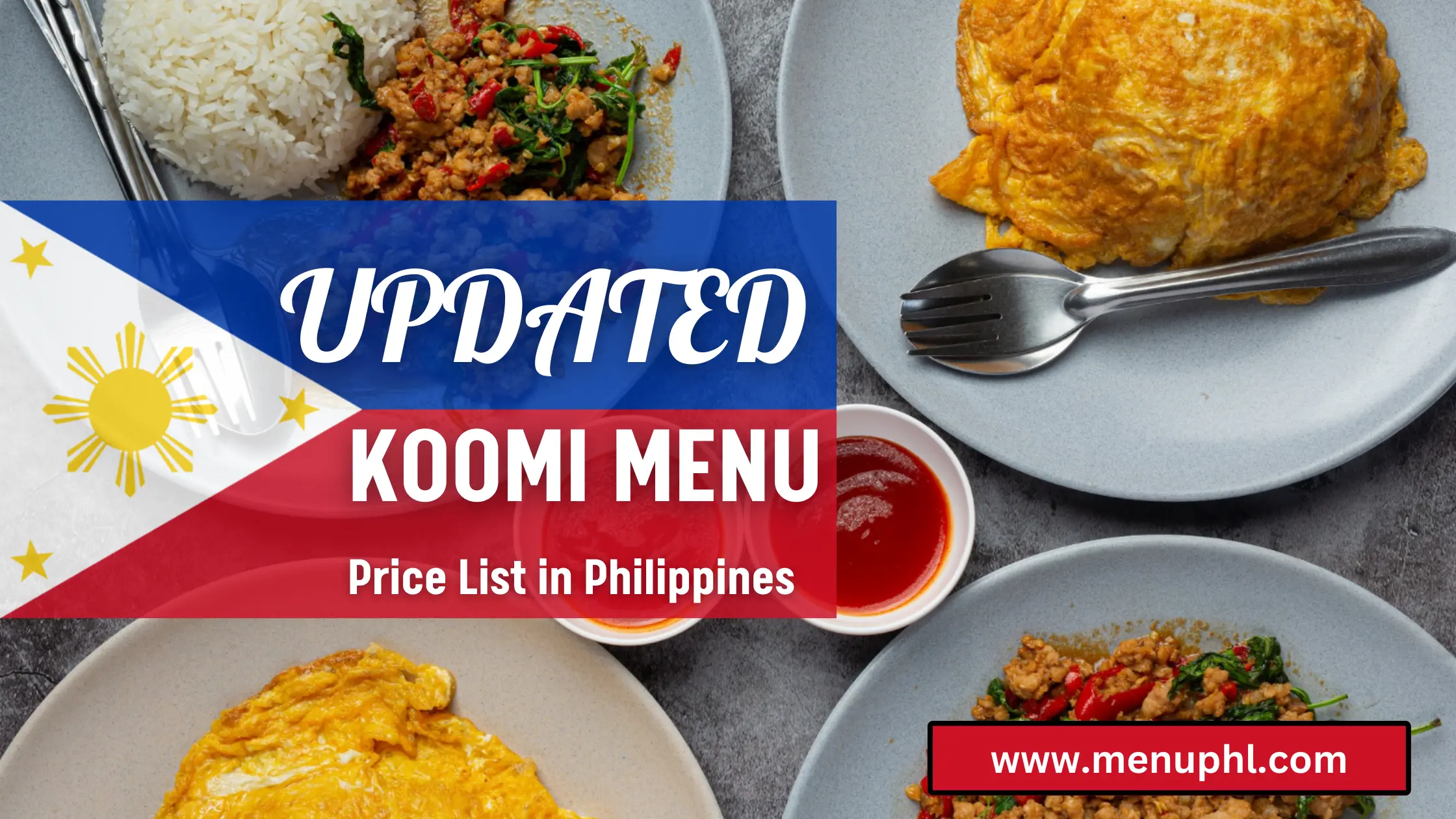 Koomi Menu Philippines