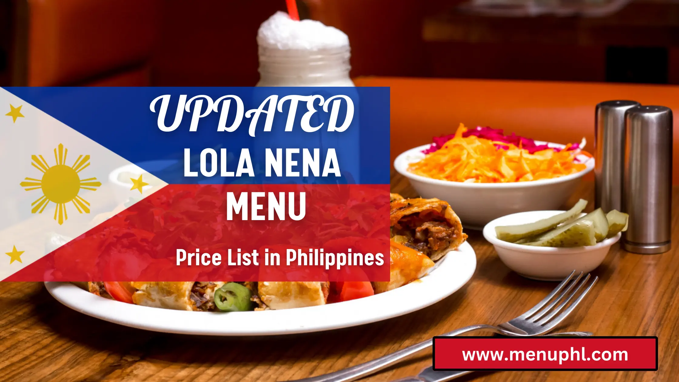 Lola Nena'S Menu 2024 Date Devi Tricia