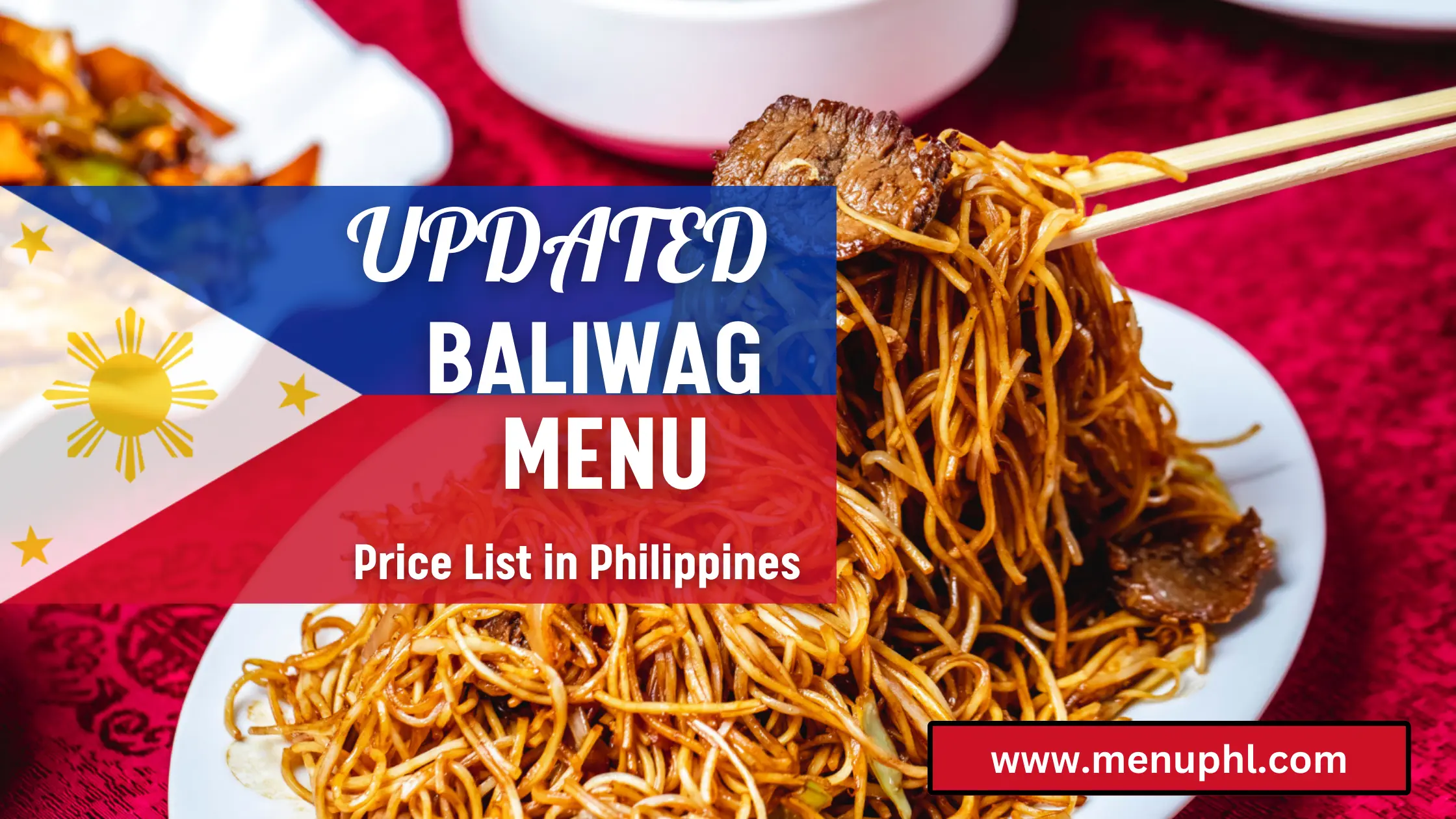 BALIWAG MENU PHILIPPINES