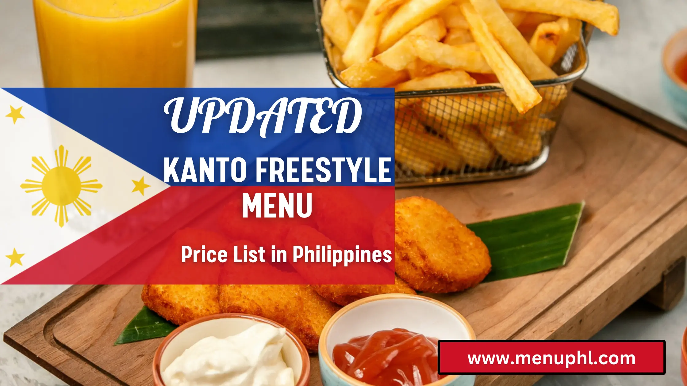 KANTO FREESTYLE MENU PHILIPPINES & UPDATED PRICES 2024