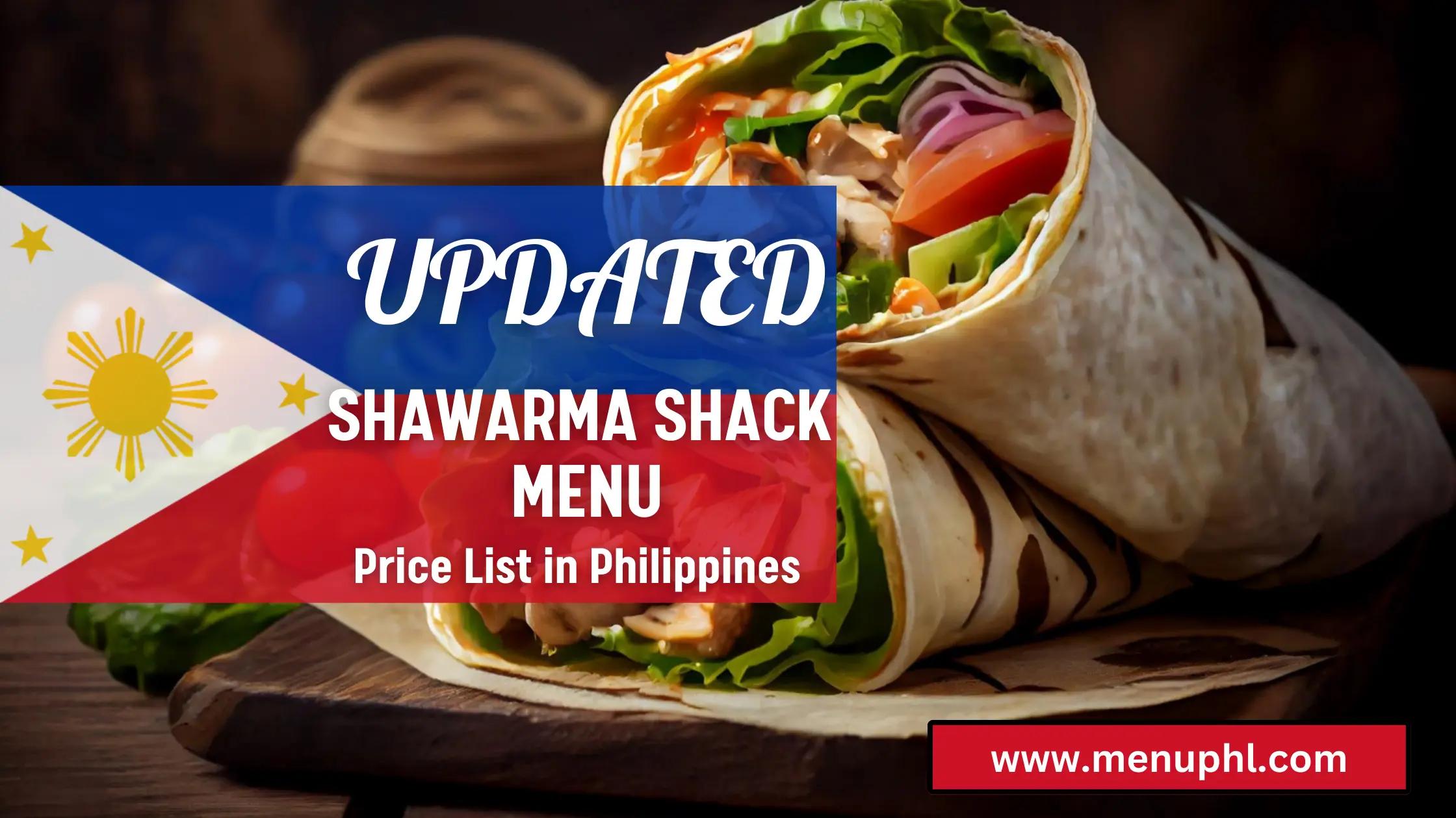 SHAWARMA SHACK MENU PHILIPPINES & UPDATED PRICES 2024