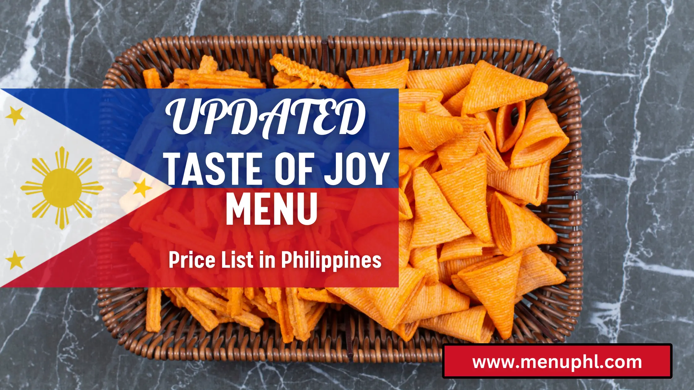 TASTE OF JOY MENU PHILIPPINES & UPDATED PRICES 2024