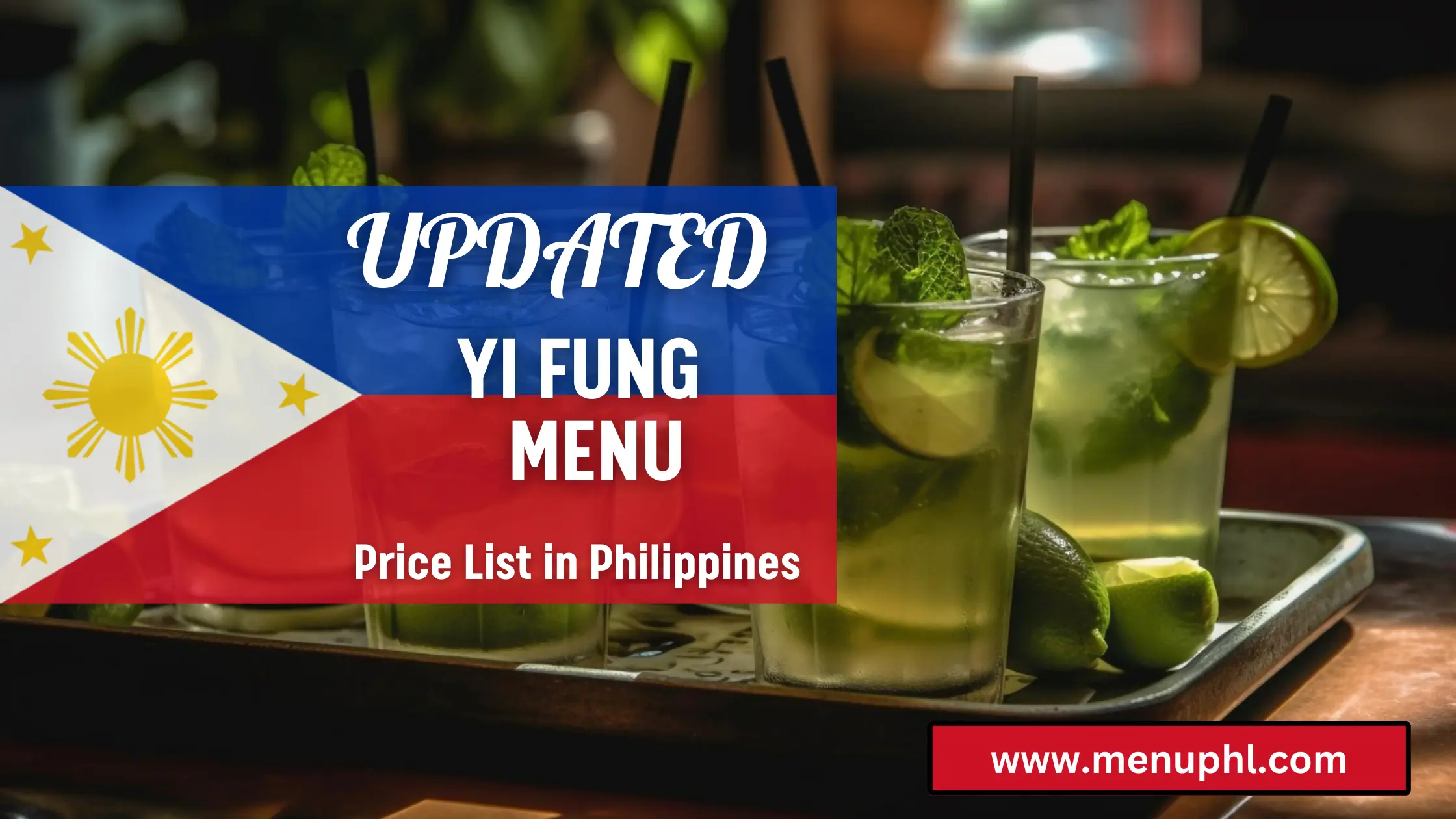 YI FUNG MENU PHILIPPINES