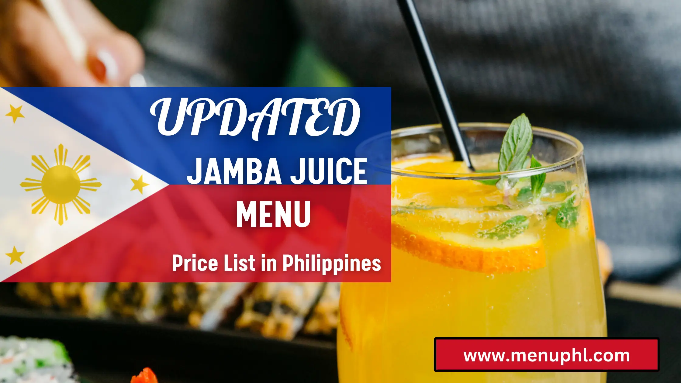 JAMBA JUICE MENU PHILIPPINES & UPDATED PRICES 2023