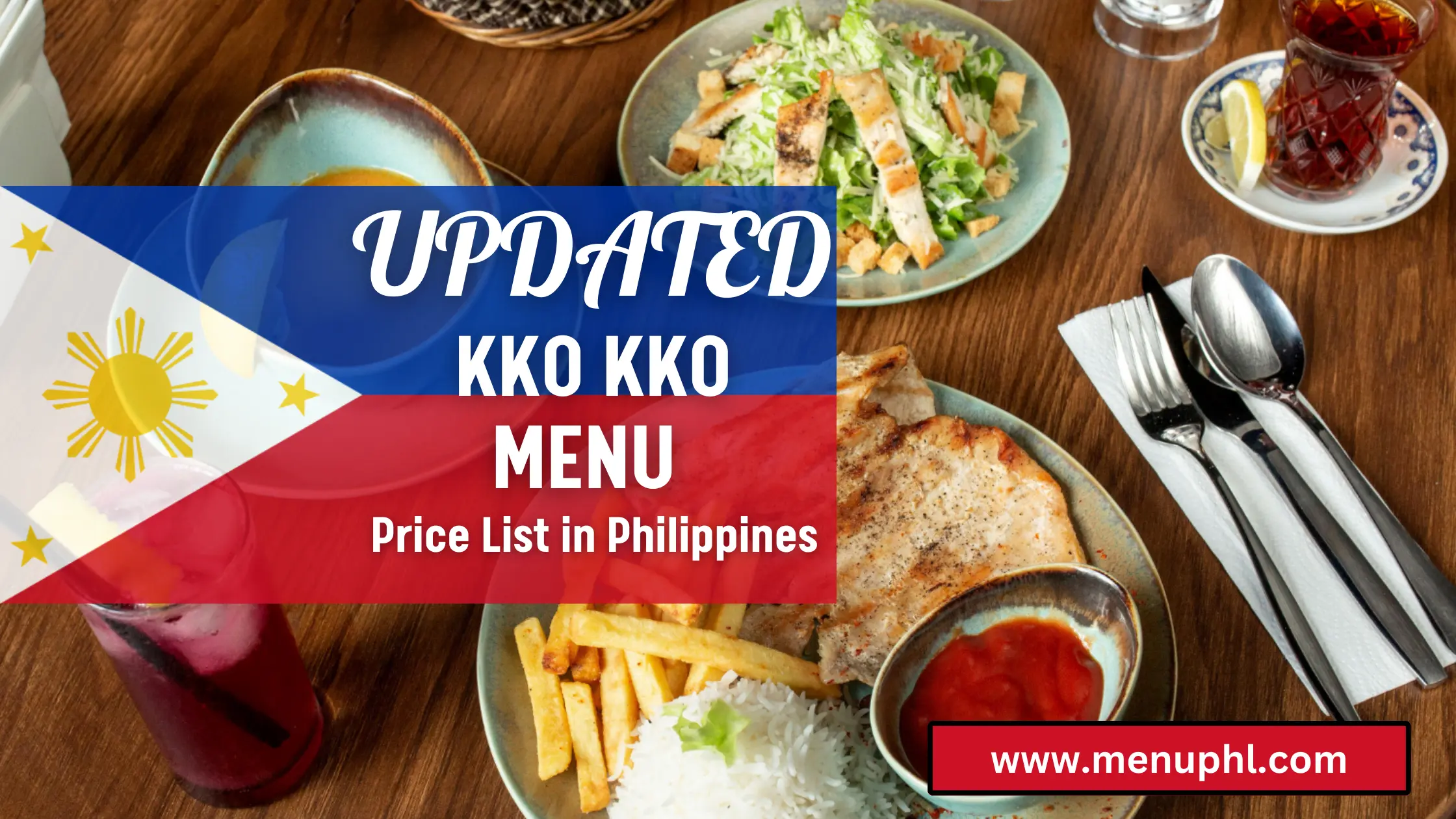 KKO KKO MENU PHILIPPINES & UPDATED PRICES 2024