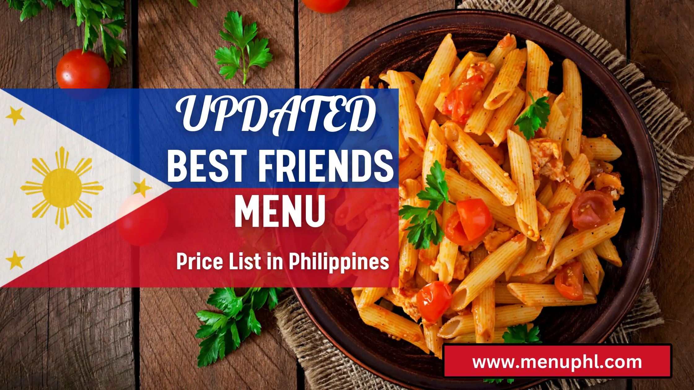 BEST FRIENDS MENU PHILIPPINES & UPDATED PRICES 2024