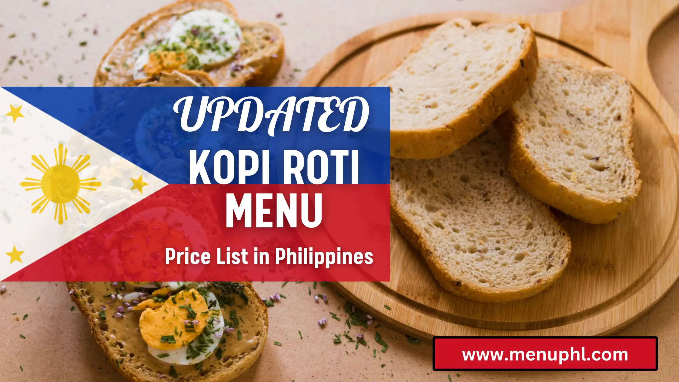 KOPI ROTI MENU PHILIPPINES & UPDATED PRICES 2024