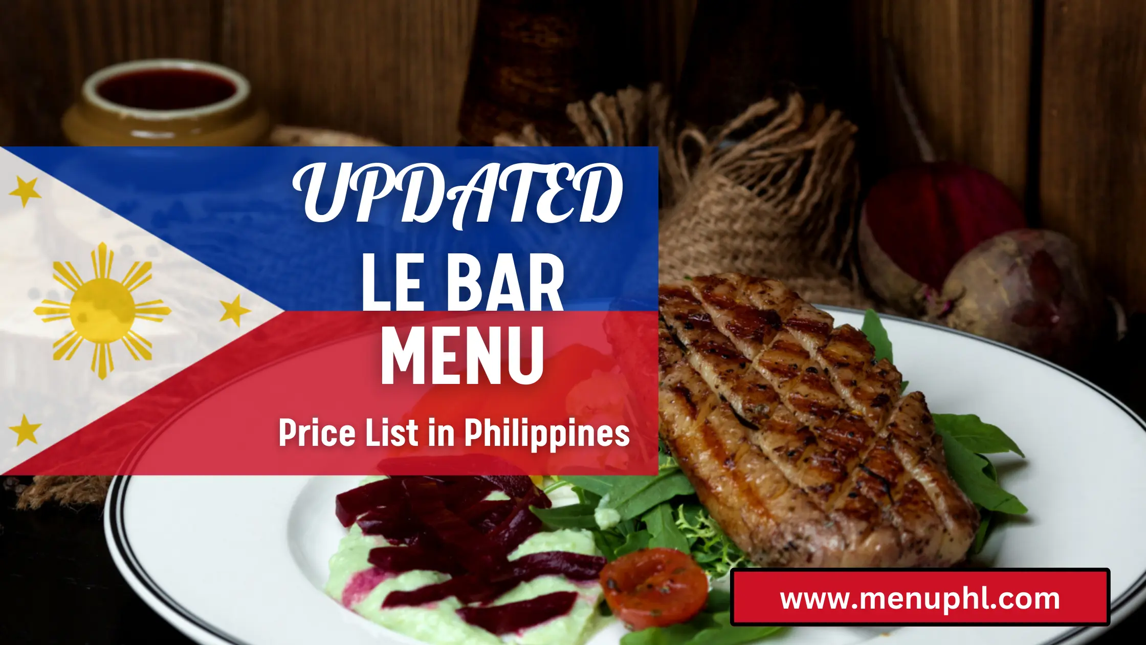 LE BAR MENU PHILIPPINES & UPDATED PRICES 2024