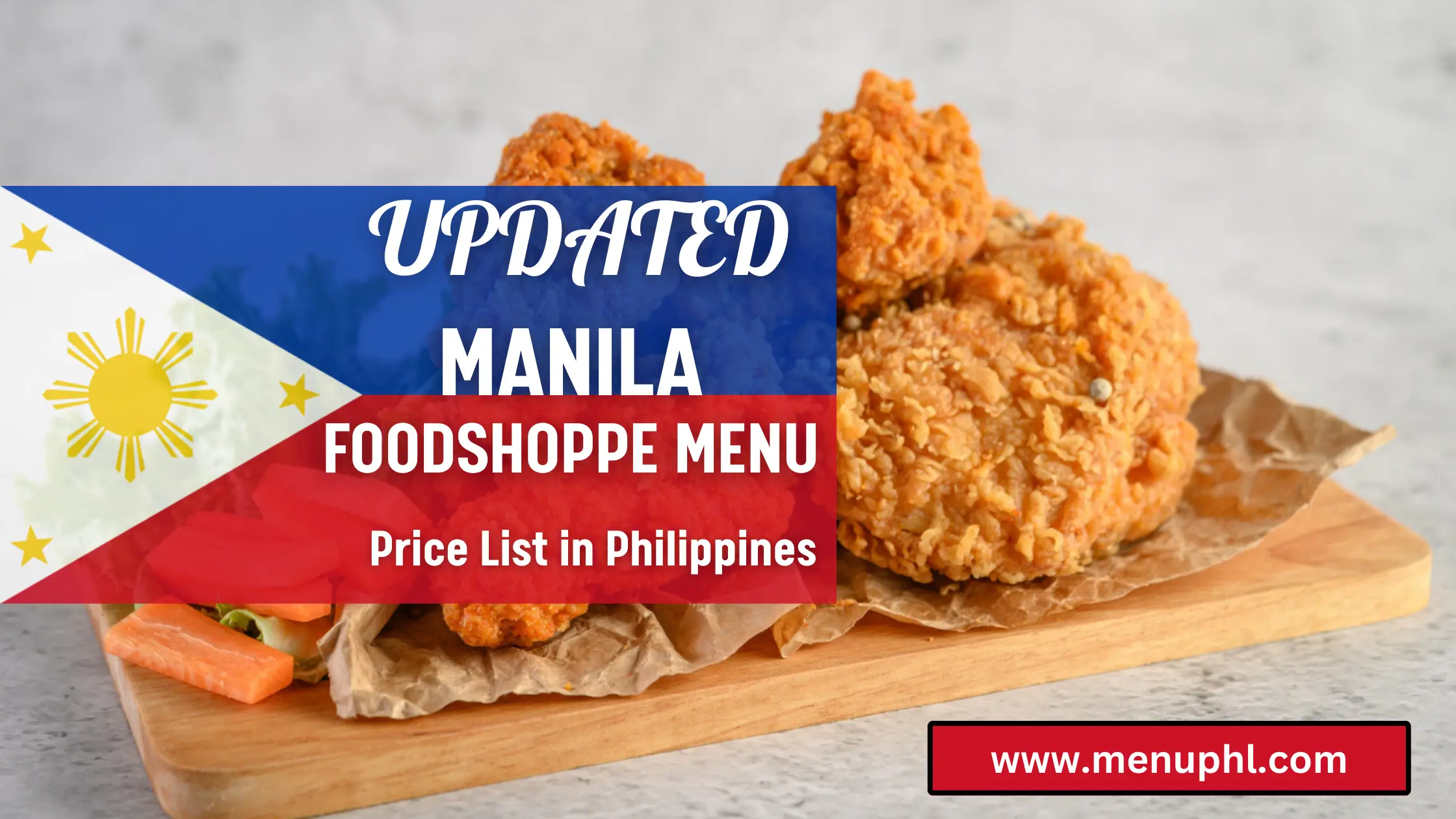 MANILA MENU PHILIPPINES & UPDATED PRICES 2024