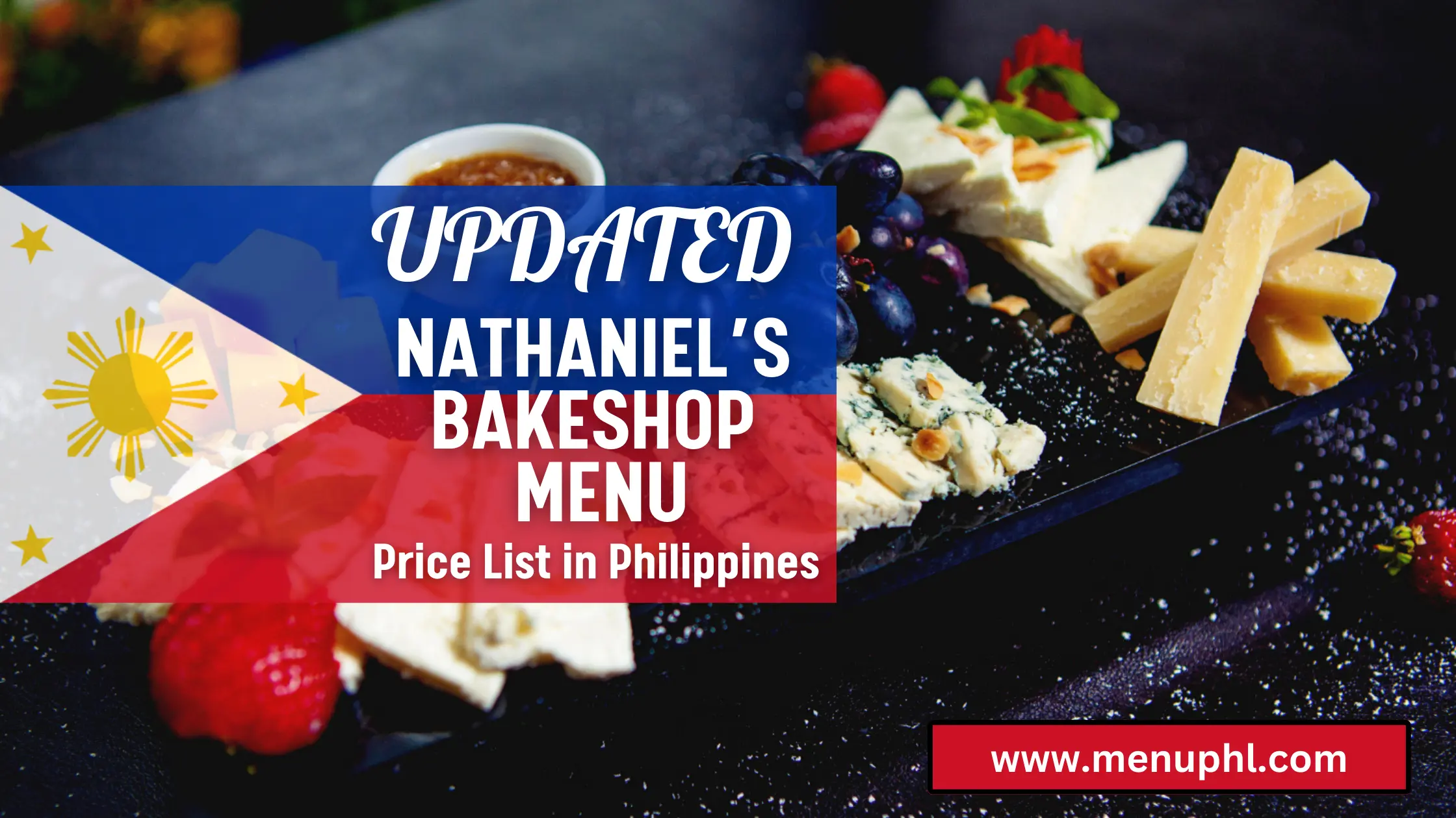 NATHANIEL’S BAKESHOP MENU PHILIPPINES & UPDATED PRICES 2024