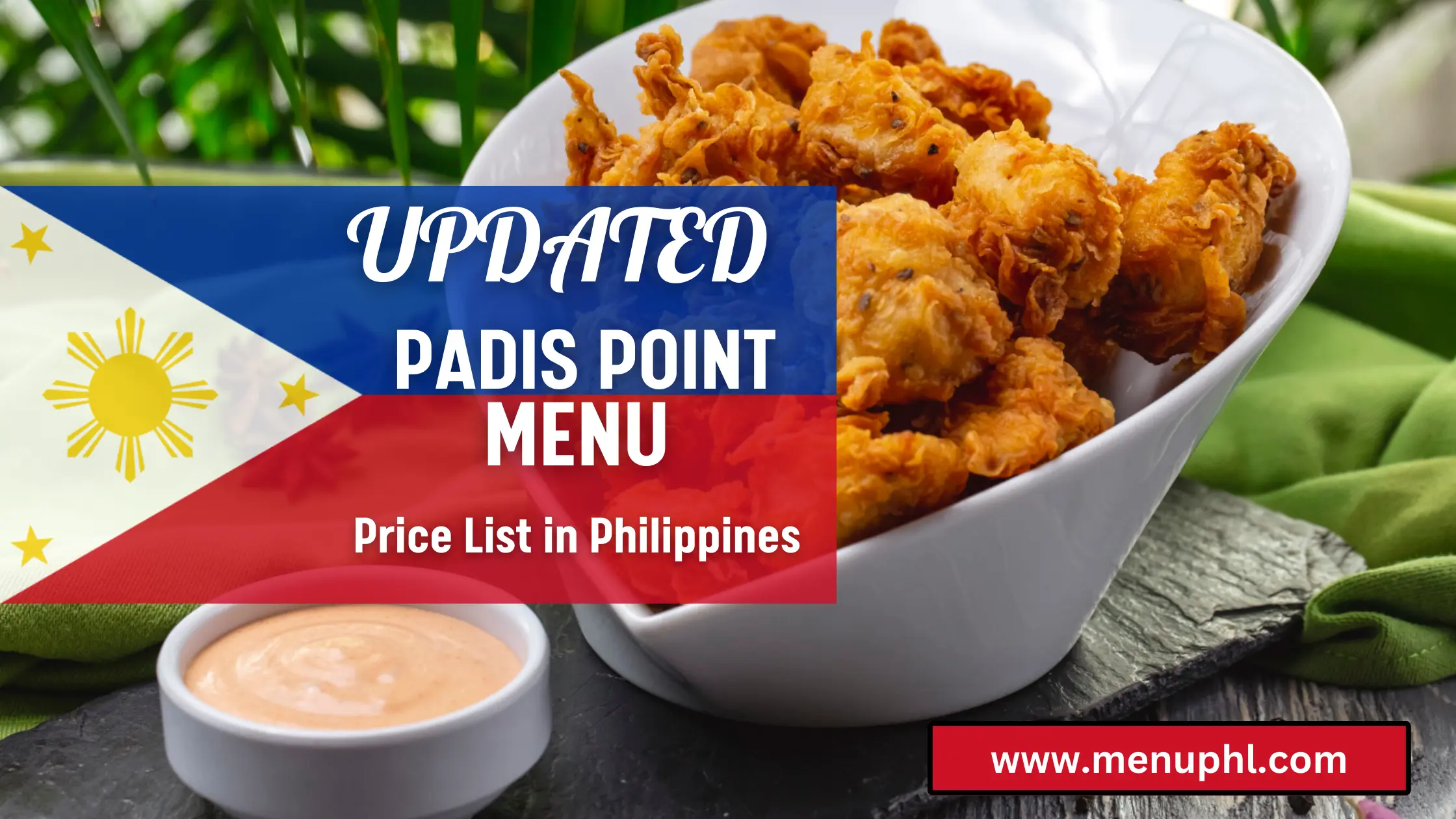 PADIS POINT MENU PHILIPPINES