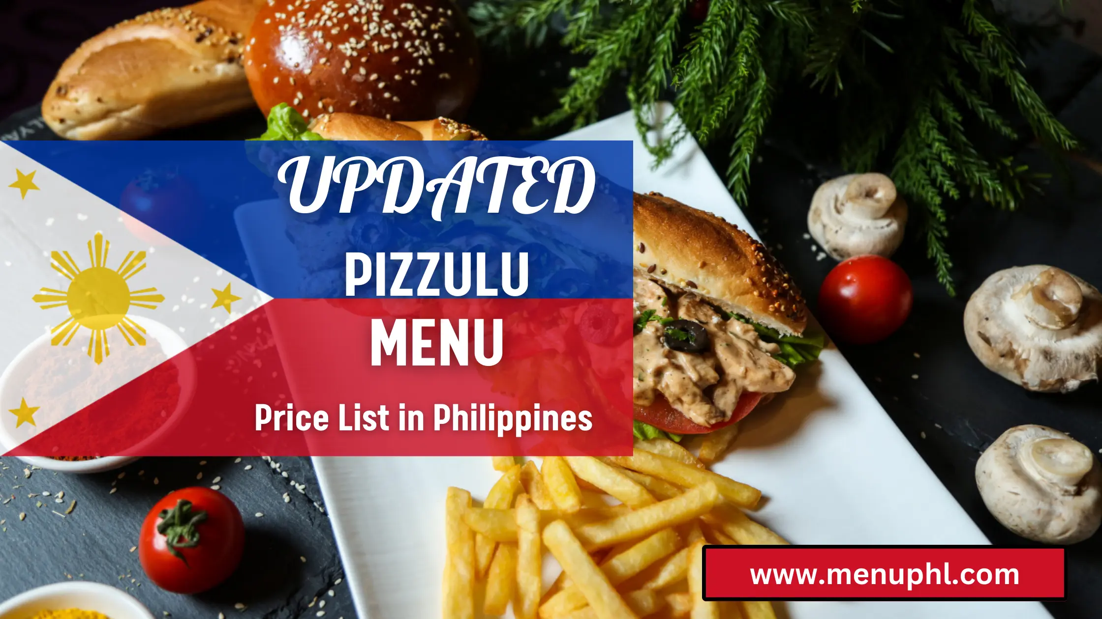 PIZZULU MENU PHILIPPINES