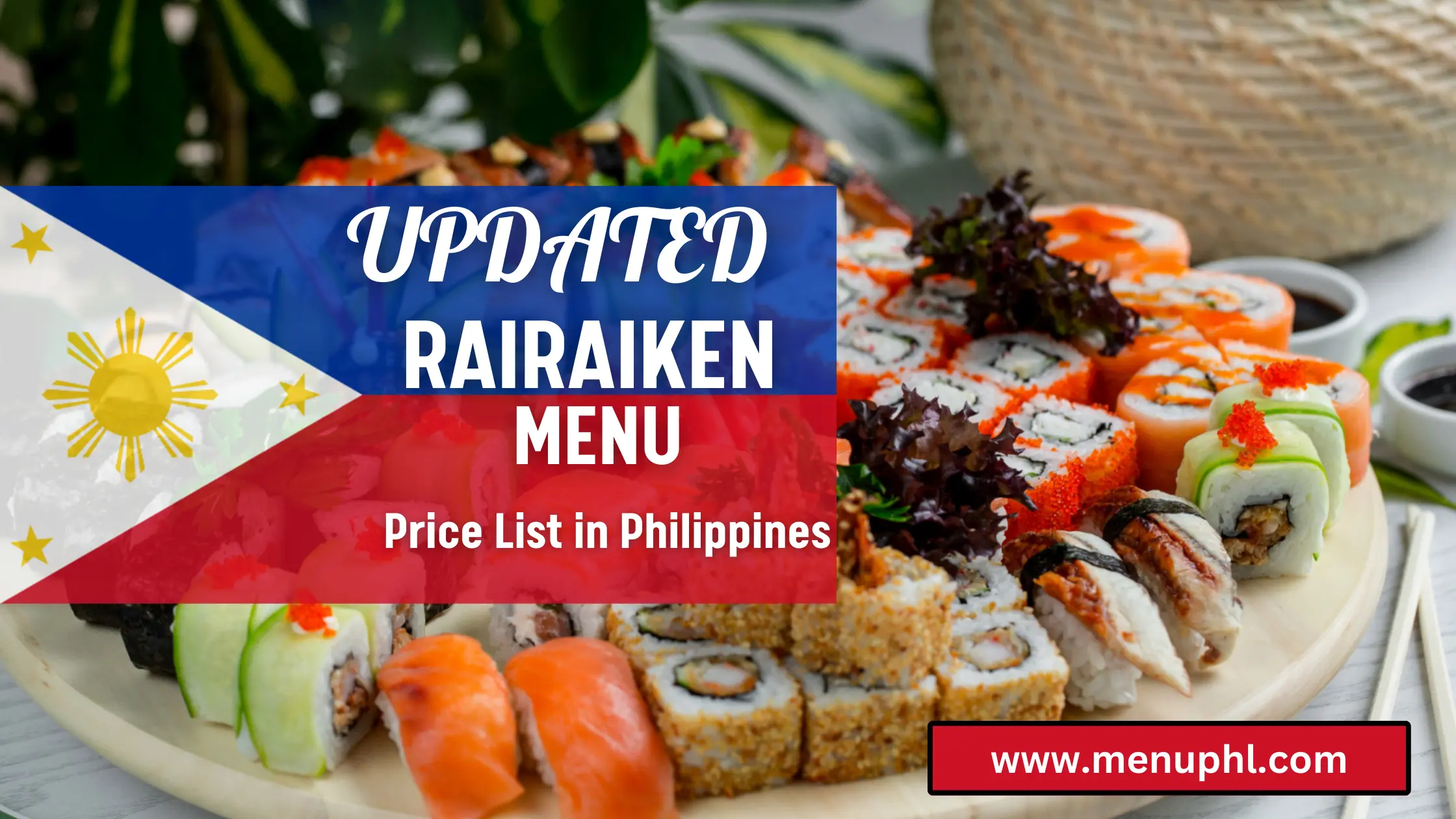 RAINAIKEN MENU PHILIPPINES