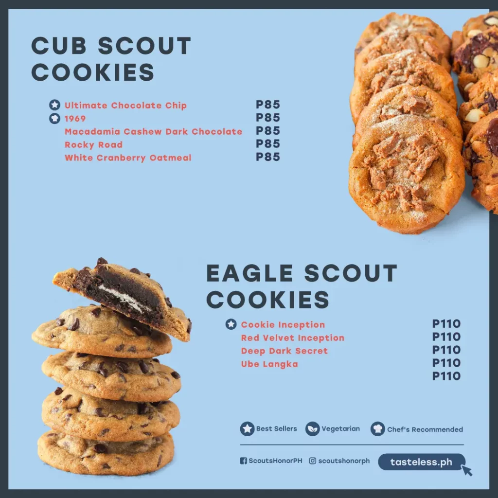 SCOUT’S HONOR CUB SCOUT COOKIES PRICES