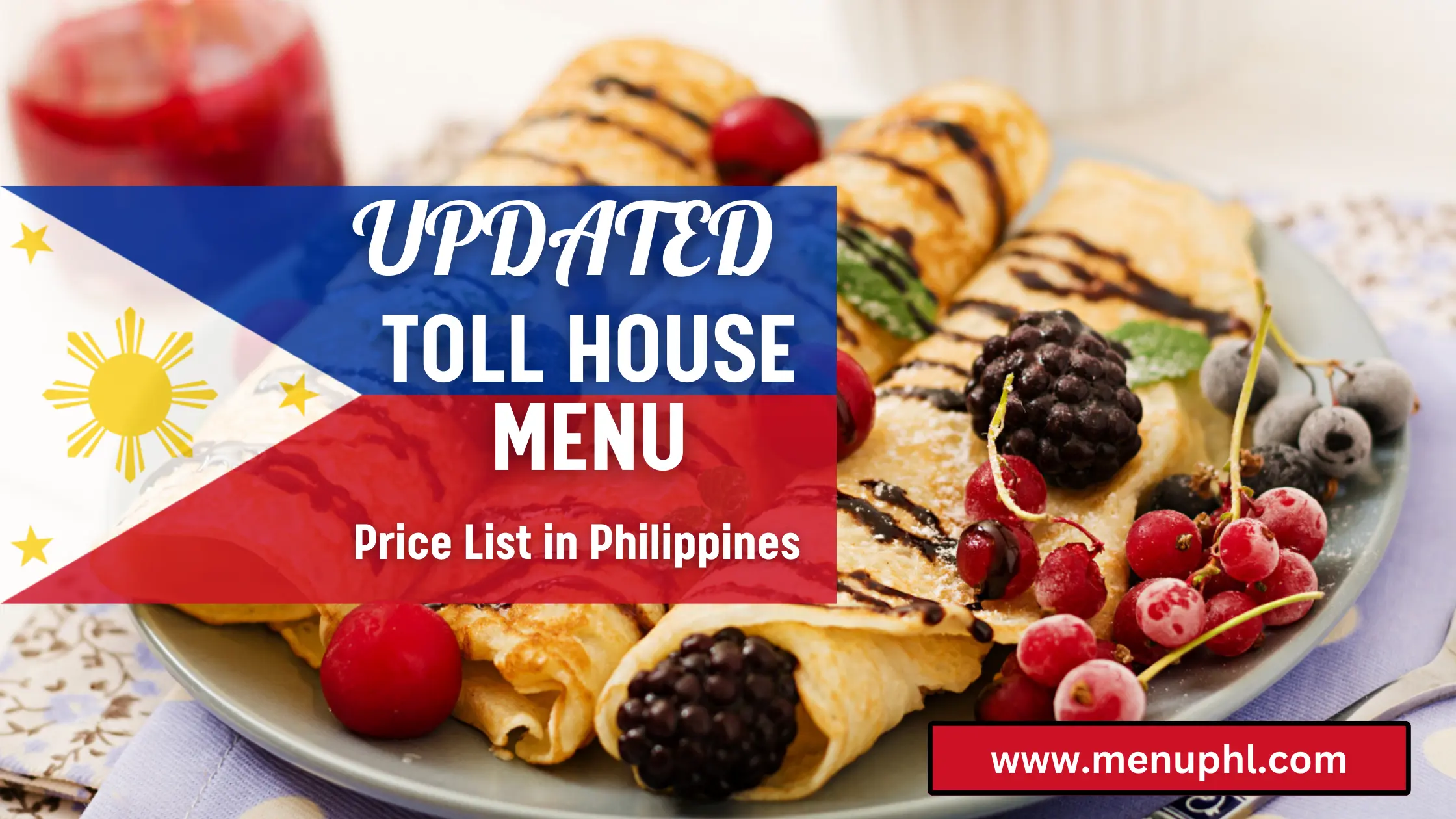 TOLL HOUSE MENU PHILIPPINES & UPDATED PRICES 2024