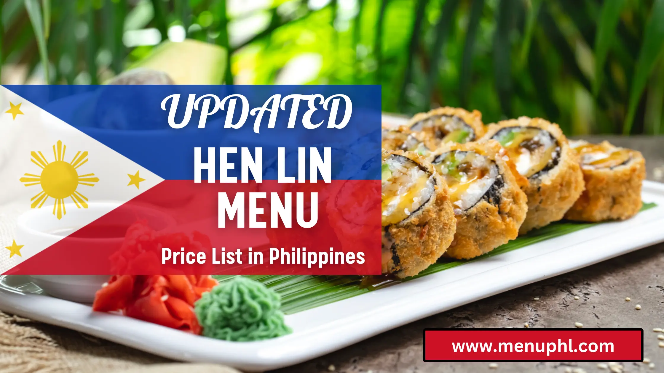 HEN LIN MENU PHILIPPINES