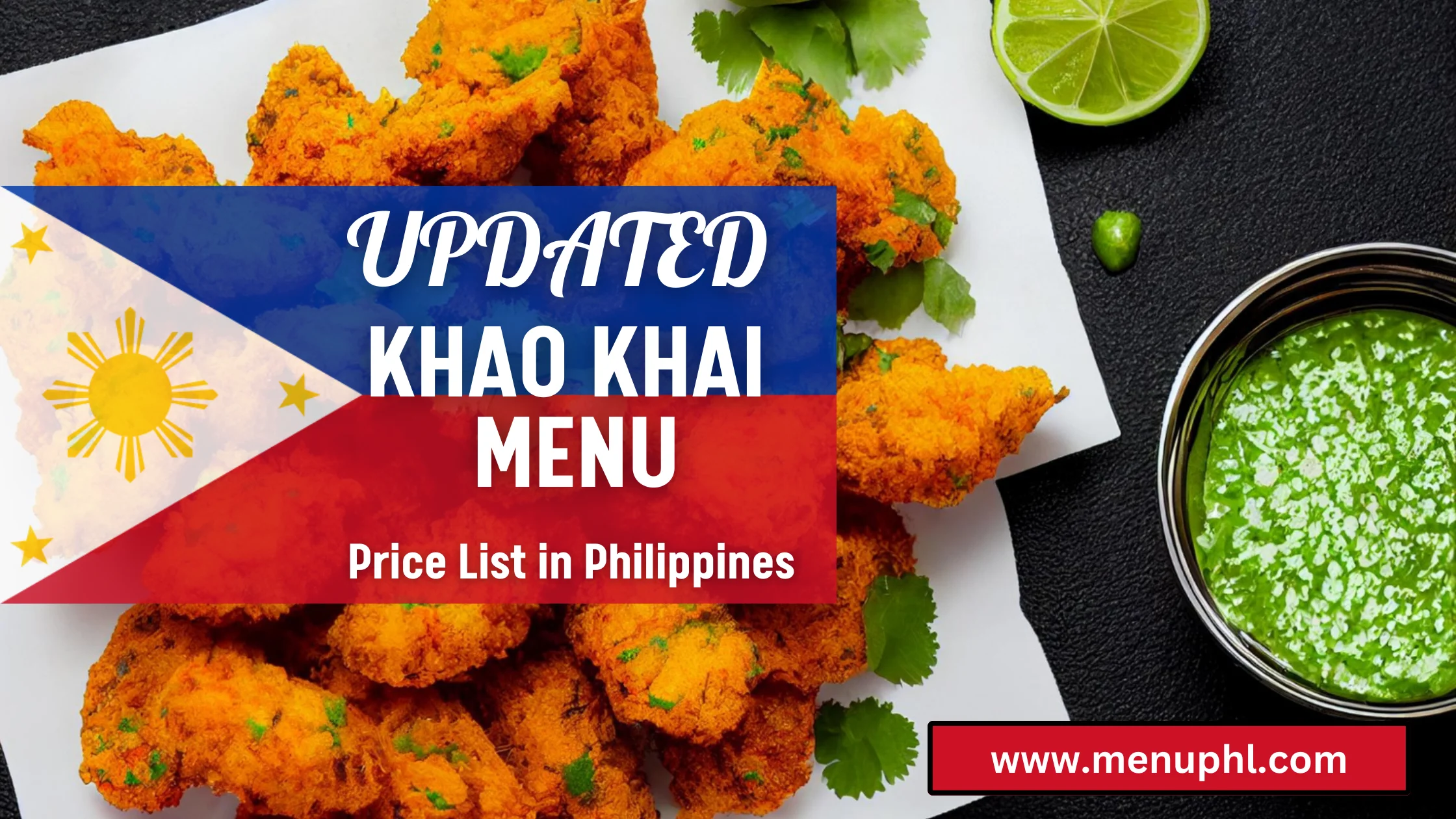 KHAO KHAI MENU PHILIPPINES