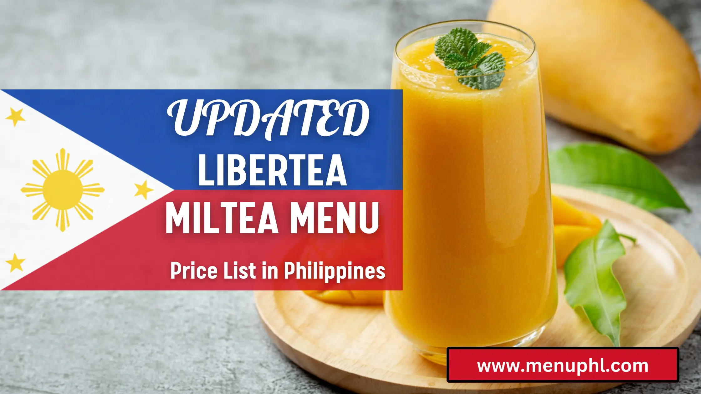 LIBERTEA MILKTEA MENU PHILIPPINES & UPDATED PRICES 2024