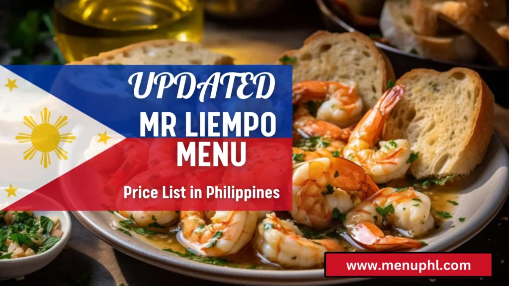 MR LIEMPO MENU PHILIPPINES