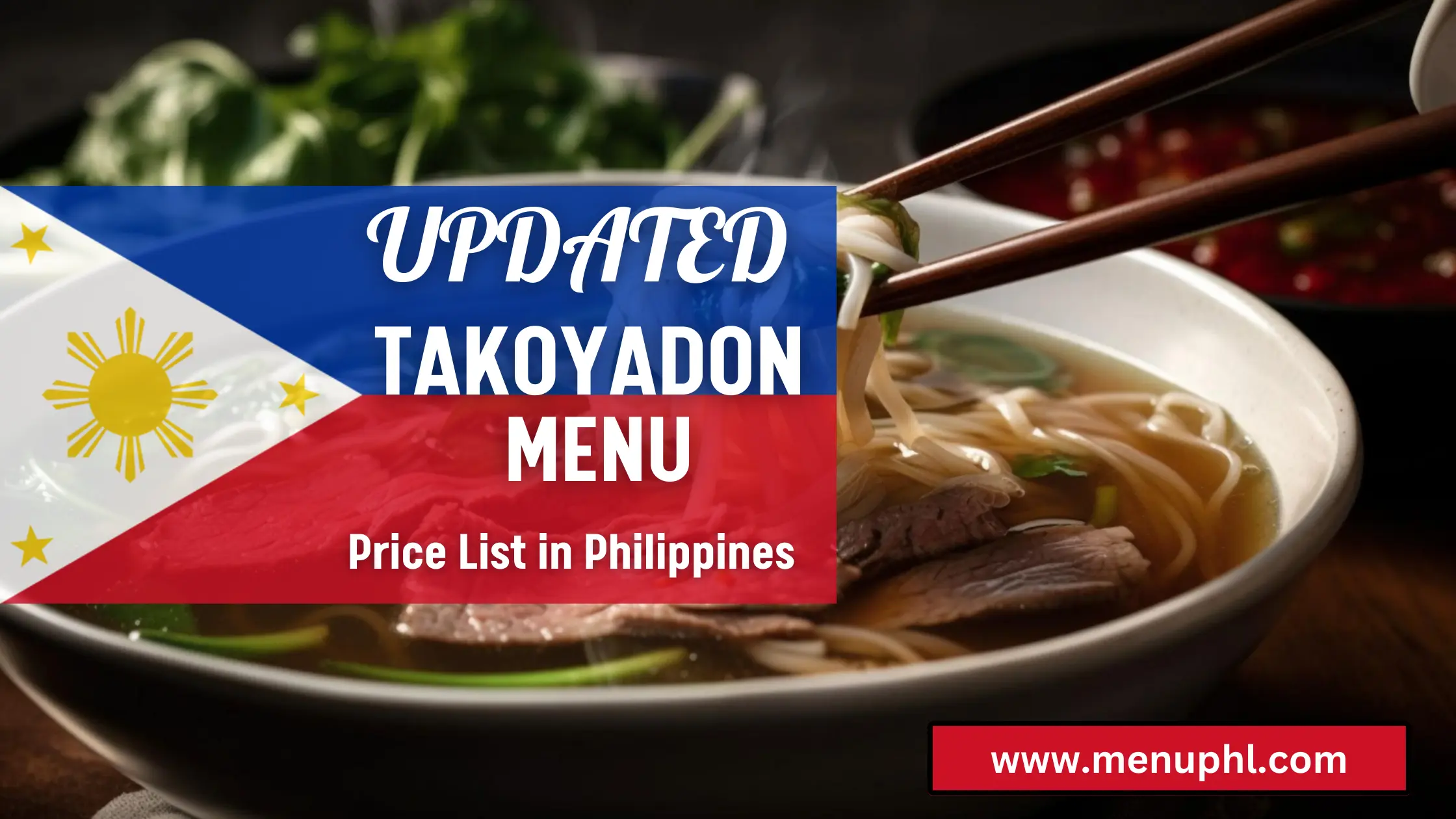 TAKOYADON MENU PHILIPPINES & UPDATED PRICES 2023