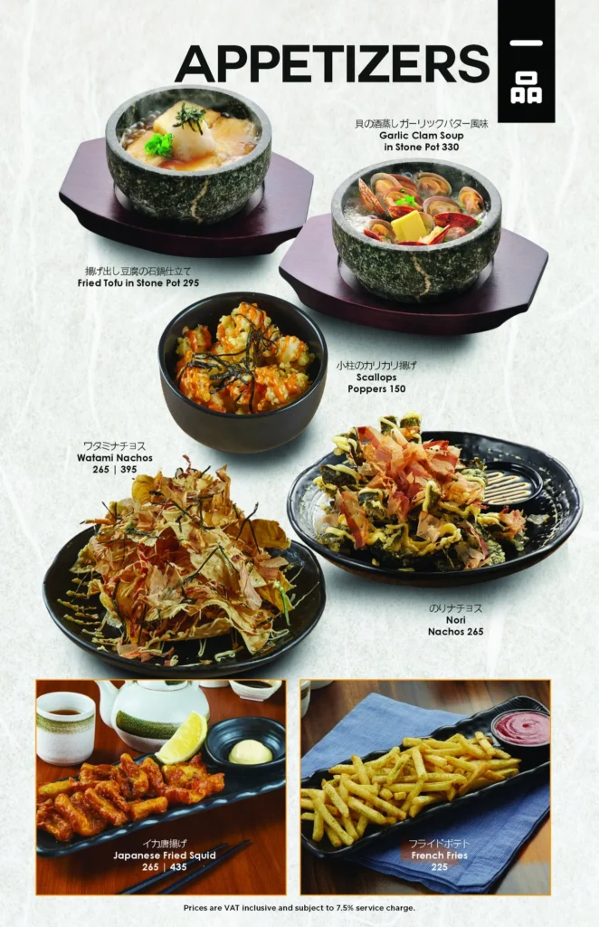 Watami Soups & Salads