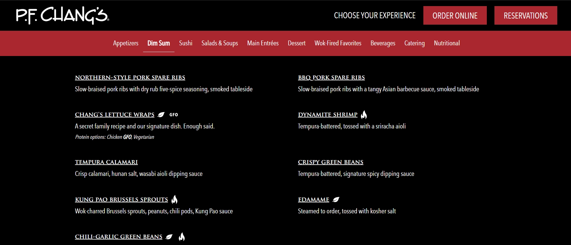 P.F CHANG’S MENU PHILIPPINES & PRICES UPDATED 2024